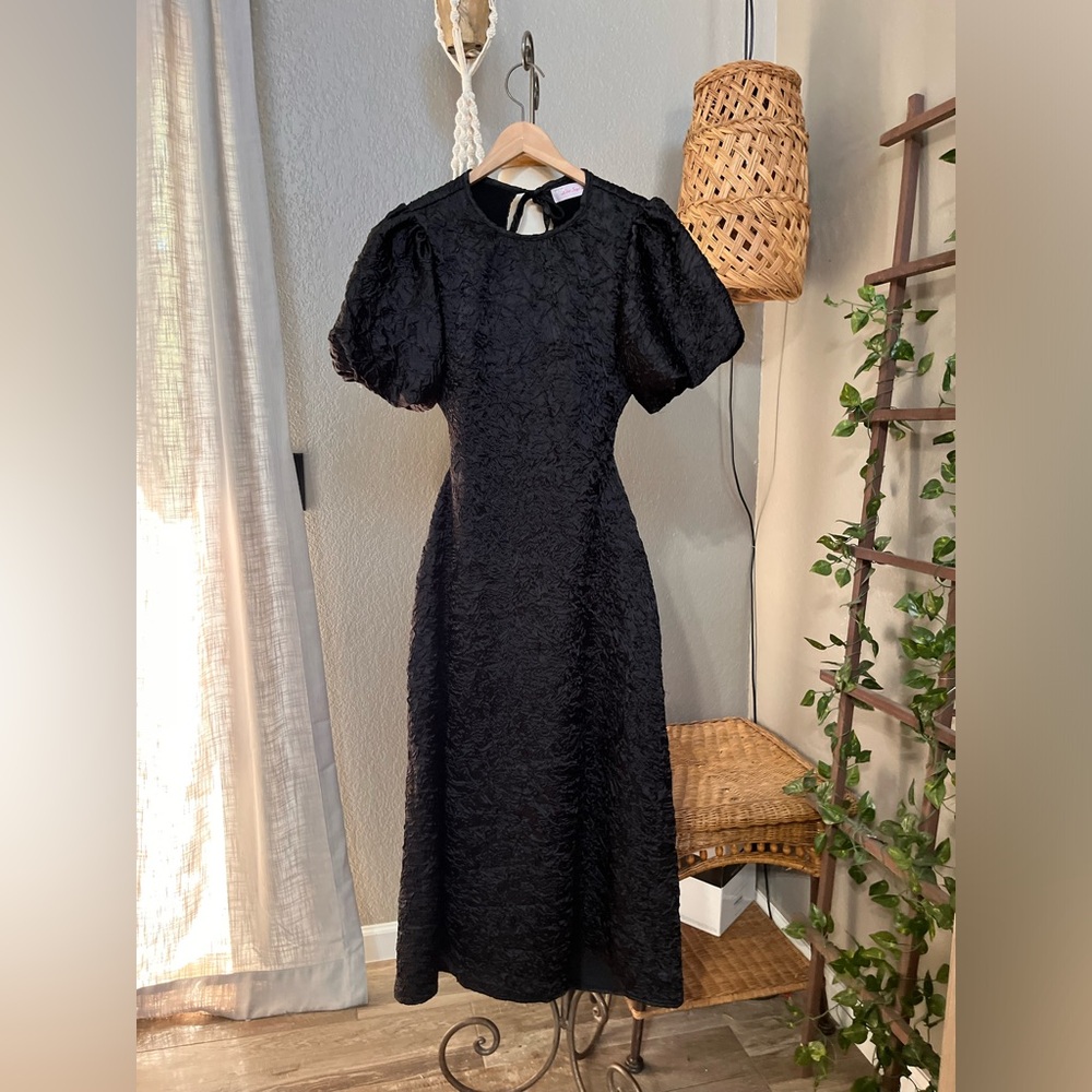 ▪️Lisa Says Gah Gwen Midi Dress in Black S - Picture 9 of 16